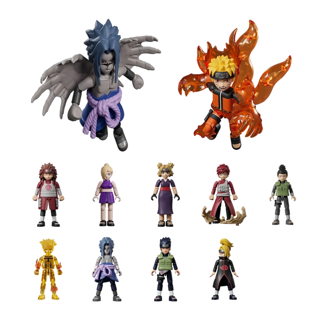 BLOKEES Naruto: Shippuden GV 03 - Heart Of A Ninja - Display of 9 - Model Kits