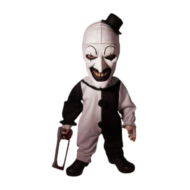 Mezco Terrifier Mega Scale Art The Clown Talking Doll Figures