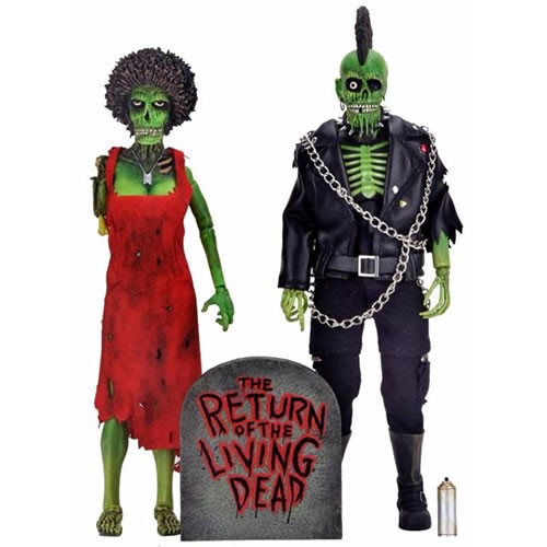 NECA - The Return of The Living Dead Zombie Trash & Suicide Clothed Two-Pack