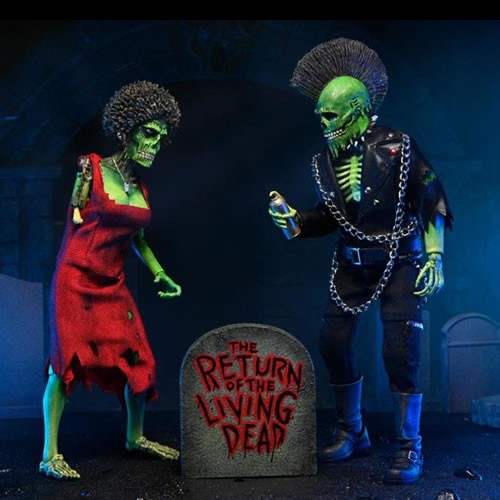 NECA - The Return of The Living Dead Zombie Trash & Suicide Clothed Two-Pack