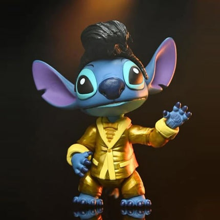 NECA Lilo & Stitch - Ultimate Gold Suit Elvis Stitch Action Figure