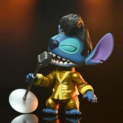 NECA Lilo & Stitch - Ultimate Gold Suit Elvis Stitch Action Figure