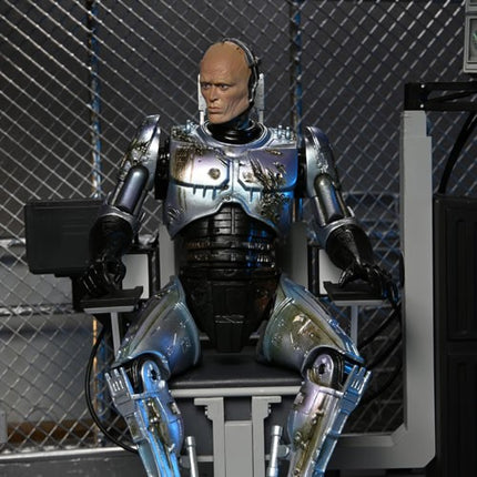 NECA Ultimate Battle Damaged RoboCop w/ Chair Action Figure