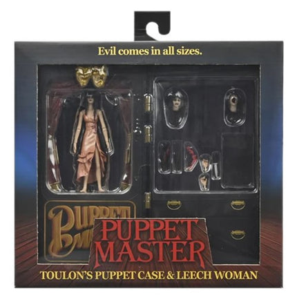 NECA - Puppet Master - Leech Woman and Toulon's Puppet Action Figure