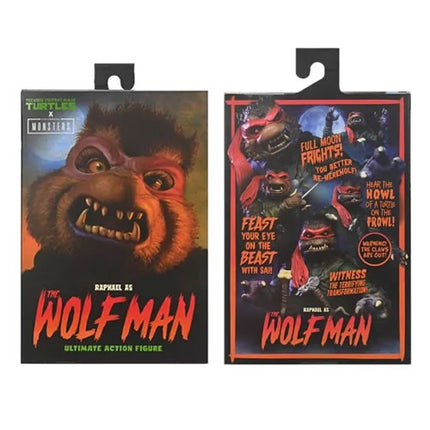 NECA Universal Monsters/TMNT Raphael as The Wolfman Action Figure