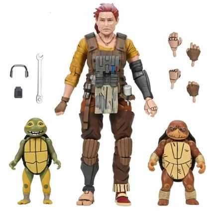 TMNT Grammy April with Baby Yi & Moja The Last Ronin - The Lost Years
