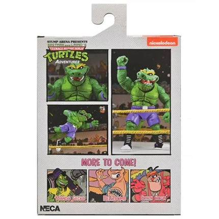 NECA TMNT Archie Comics Stump Wrestling Leatherhead Action Figure