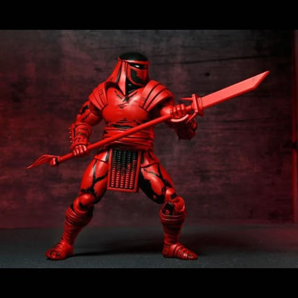 NECA TMNT Mirage Comics - Red And Black Foot Enforcer
