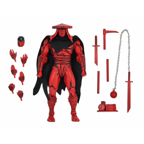 NECA Red and Black Foot Assassin Ninja Turtles (Mirage Comics) Action Figure