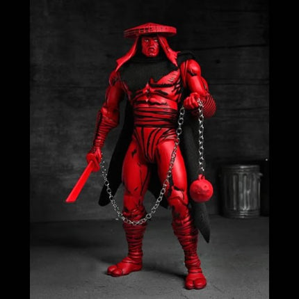 NECA Red and Black Foot Assassin Ninja Turtles (Mirage Comics) Action Figure