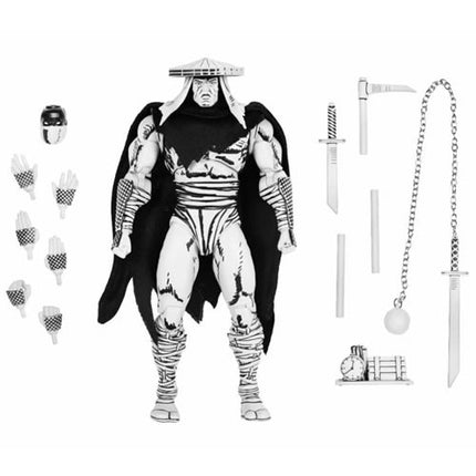 NECA TMNT Foot Assassin Black and White Action Figure