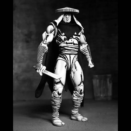 NECA TMNT Foot Assassin Black and White Action Figure