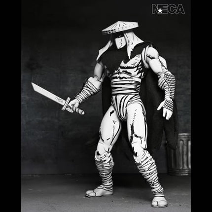 NECA TMNT Foot Assassin Black and White Action Figure