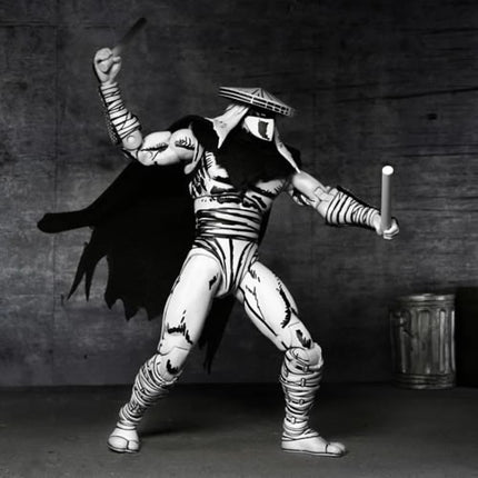 NECA TMNT Foot Assassin Black and White Action Figure