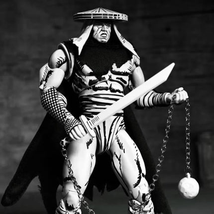 NECA TMNT Foot Assassin Black and White Action Figure