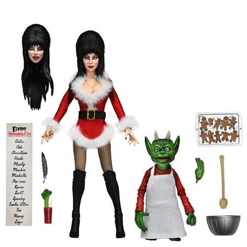 NECA Elvira's Very Scary Xmas - 8 inch Clothed Action Figure