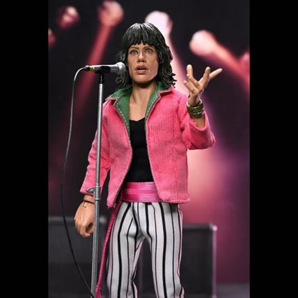 NECA Retro Clothed Action Figures - The Rolling Stones Mick Jagger (1975)