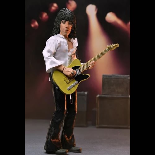 NECA Retro Clothed - The Rolling Stones - Keith Richards (1975) Action Figures