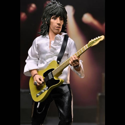 NECA Retro Clothed - The Rolling Stones - Keith Richards (1975) Action Figures