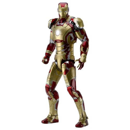 NECA Marvel Iron Man 3 1/4 Scale Iron Man (Mark 42) Action Figure
