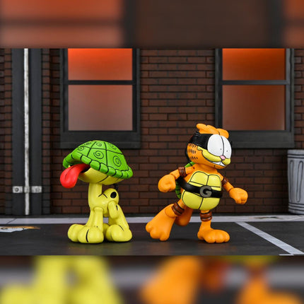 NECA TMNT - Archie Comics x Garfield - Ultimate Garfello w/ Odie