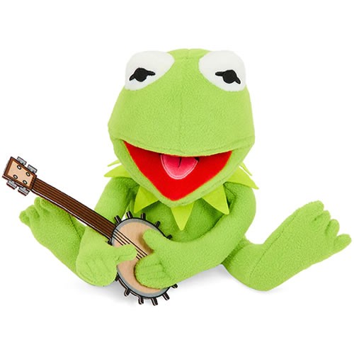 Kidrobot The Muppets - 10th Anniversary - Kermit The Frog With Banjo Phunny Plush