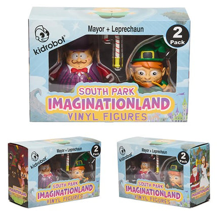 Kidrobot South Park Figures - Imaginationland Mayor & Leprechaun 2-Pack