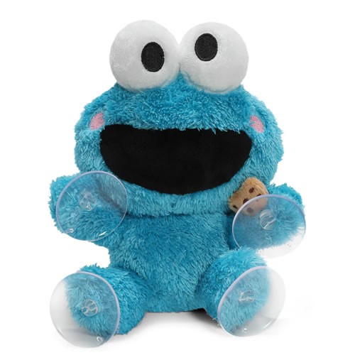 Sesame Street Cookie Monster Plush Window Clinger
