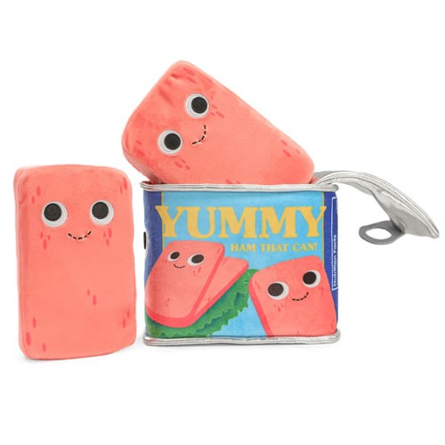Kidrobot Yummy World Pam The Ham Can Interactive Plush