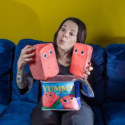 Kidrobot Yummy World Pam The Ham Can Interactive Plush