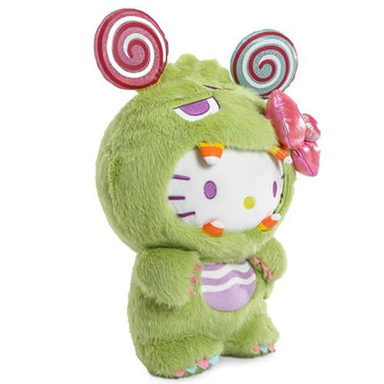 Kidrobot Hello Kitty Medium Plush Sweet Kaiju Green