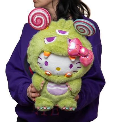 Kidrobot Hello Kitty Medium Plush Sweet Kaiju Green