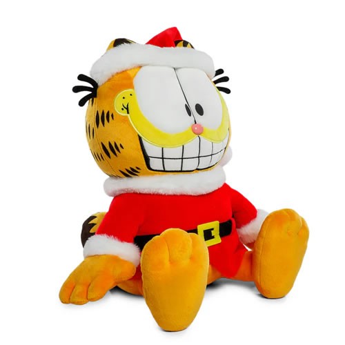 NECA Santa Garfield HugMe Plush with Shake Action