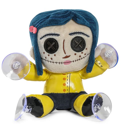 Kidrobot Coraline (Button Eyed) Window Clinger Plush