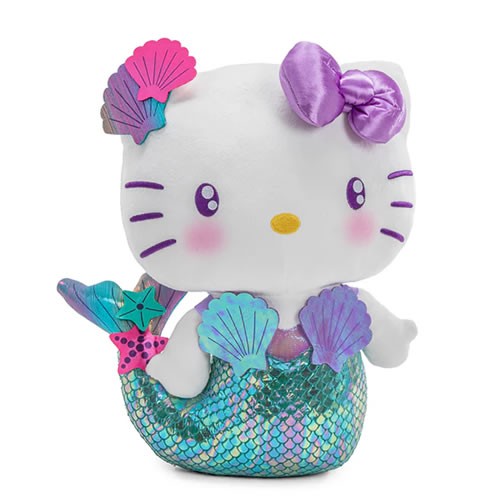 Kidrobot Hello Kitty Plush - Purple Mermaid