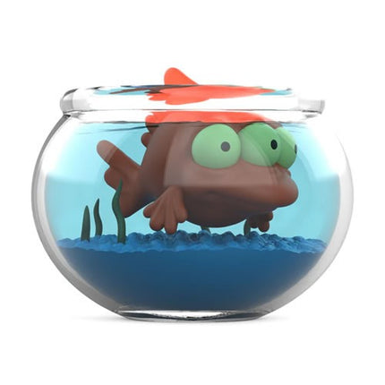 Kidrobot The Simpsons - Blinky in Fish Bowl Vinyl Art Figure