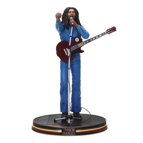 SD TOYS MERCHANDISING Live in Concert 9IN Bob Marley PVC Figure