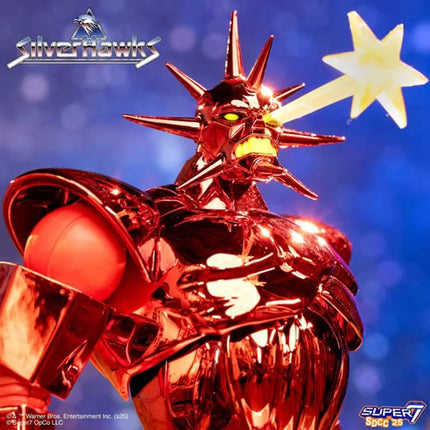 SUPER7 SilverHawks ULTIMATES! - Mon*Star (Metallic Vac Metal)