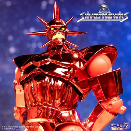 SUPER7 SilverHawks ULTIMATES! - Mon*Star (Metallic Vac Metal)