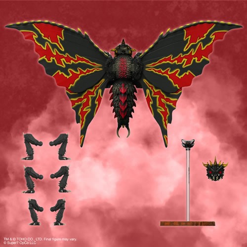 Super7 ULTIMATES! Figures - Godzilla Vs Mothra (1992 Movie) - Battra