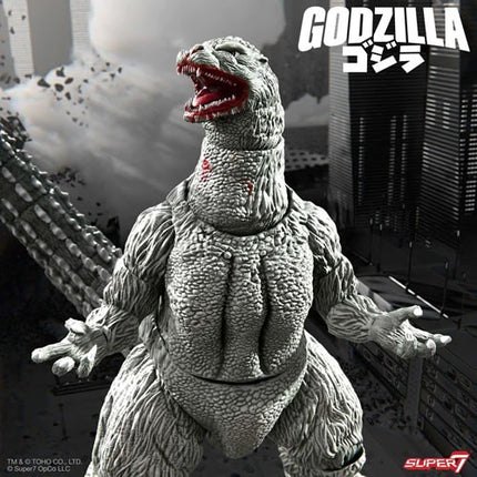 Super7 ULTIMATES! Toho Godzilla Grayscale - Toho Godzilla Action Figure