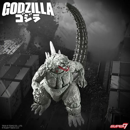 Super7 ULTIMATES! Toho Godzilla Grayscale - Toho Godzilla Action Figure