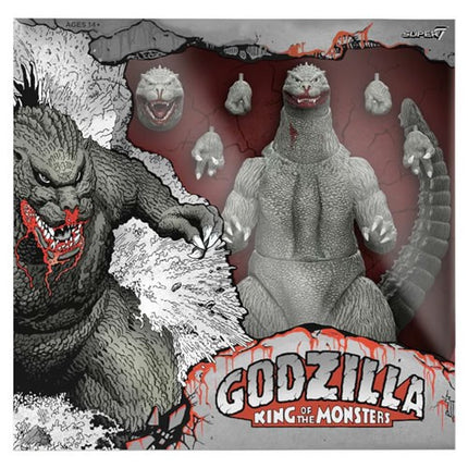 Super7 ULTIMATES! Toho Godzilla Grayscale - Toho Godzilla Action Figure