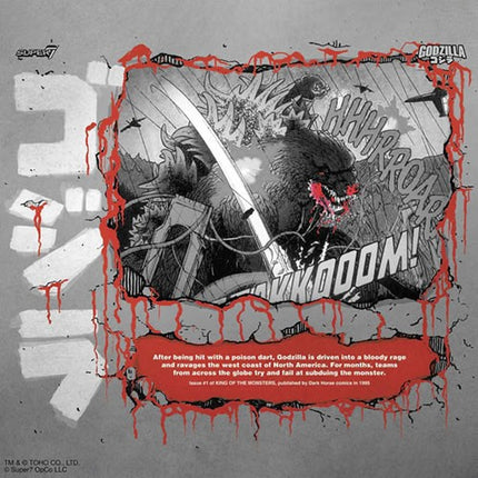 Super7 ULTIMATES! Toho Godzilla Grayscale - Toho Godzilla Action Figure