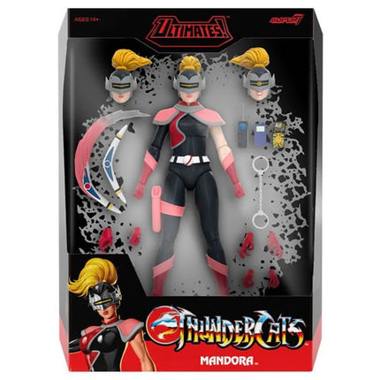 Super7 ULTIMATES! Thundercats Mandora - Action Figure with Accessories