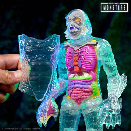Super7 Super Cyborg Universal Monsters Creature from The Black Lagoon (Clear)
