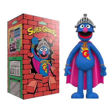 Super7 Supersize Sesame Street Super Grover Sesame Street Action Figure