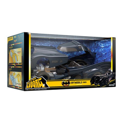 Super7 Batman Super Cyborg (1989) - Batmobile Action Figure Vehicle Classic