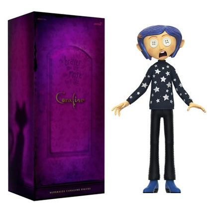 Supersize Vinyl Figures - Coraline - 16" Coraline (Button Eyes)
