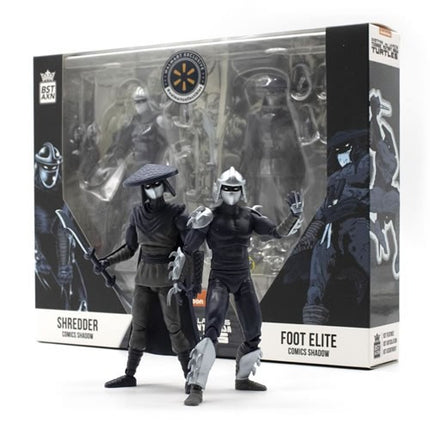 TMNT BST AXN Shredder & Foot Soldier Shadows 2-Pack - Action Figure